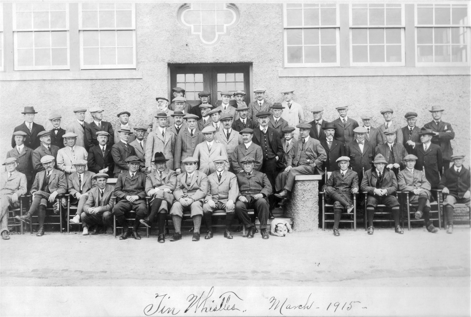 1915 Tin Whistle Group Picture